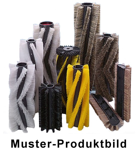 Kehrwalze - 1145/355 mm / 8x2 Reihen, hochwertige Nylon-Borsten 1,5 mm