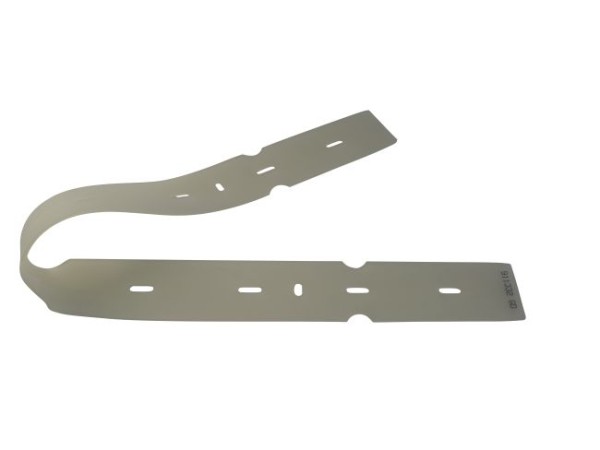 Sauglippe vorne - ölfest, 839 x 59 x 3 mm, transparent