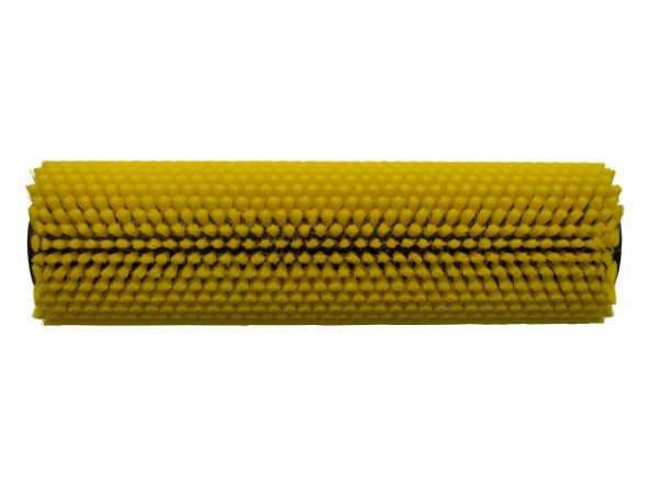 Bürstwalze/Walzenbürste - 350/102 mm - PP (Polypropylen) 0,12 mm gelb