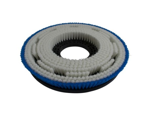 Shampoonierbürste - Ø 380 / 410 mm - 16 ", Poly 0,3 mm glatt blau