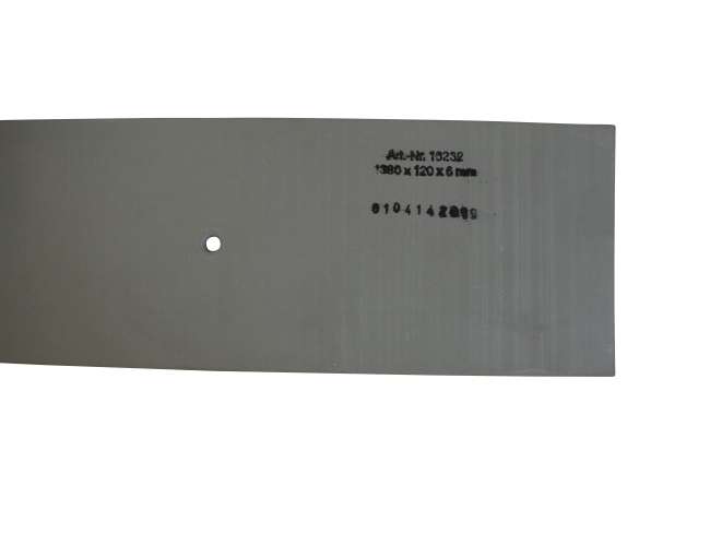 Sauglippe hinten für IPC-Gansow Titan 182 BF 85 Gummilippe