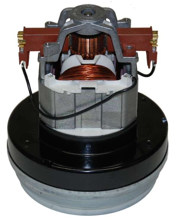 Saugmotor 36 V 600 W zweistufig mit Seitenrohr