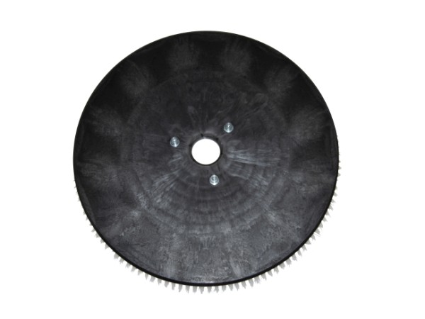 Schrubbbürste - Ø 530 / 555 mm – Poly 0,6 mm glatt weiß