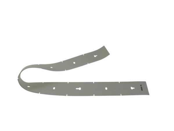 Sauglippe vorne, 957 x 60 x 3 mm, PU weiß 55 shore