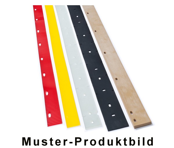 Sauglippensatz vorne 751 x 42 x 3 mm – hinten 768 x 62 x 4 mm