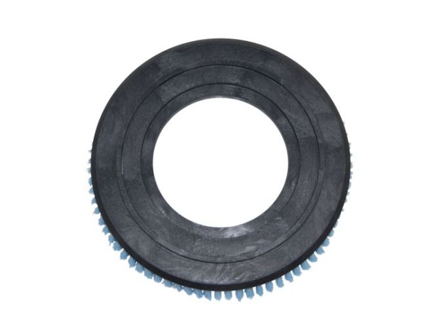 Shampoonierbürste - Ø 330 / 350 mm - 14 ", Poly 0,3 mm glatt blau
